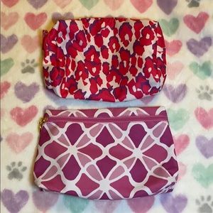 Set of 2 Estée Lauder Cosmetic Pouches